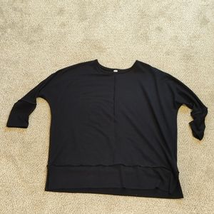 Perfect Length Top, Dolman 3/4 Sleeve, size large